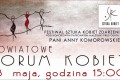 Plakat promujący Powiatowe Forum Kobiet