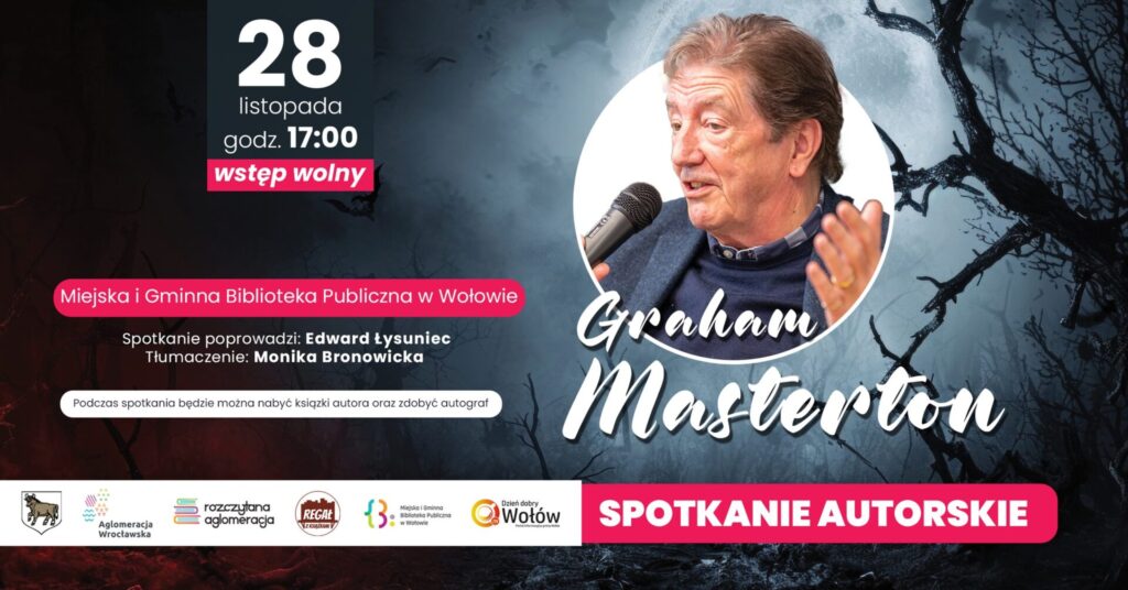 Spotkanie autorskie z Grahamem Mastertonem