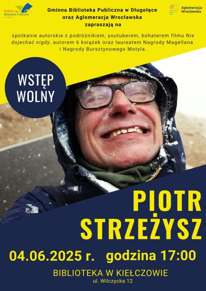 Piotr Strzeżysz dołącza do grona Rozczytanej! (spotkanie autorskie)